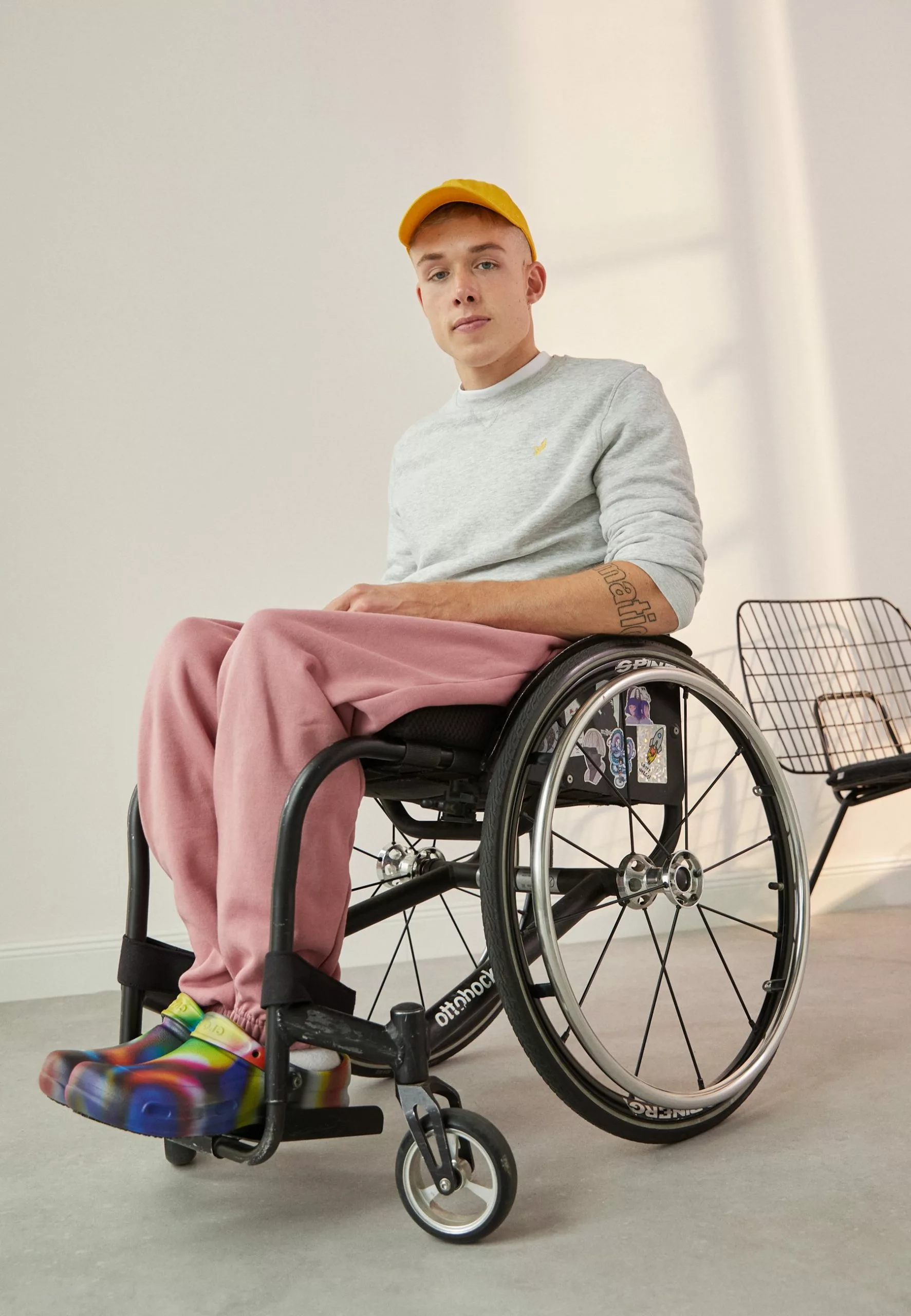 Pier One Sweatshirt - Mottled Light Grey - Bilde 2