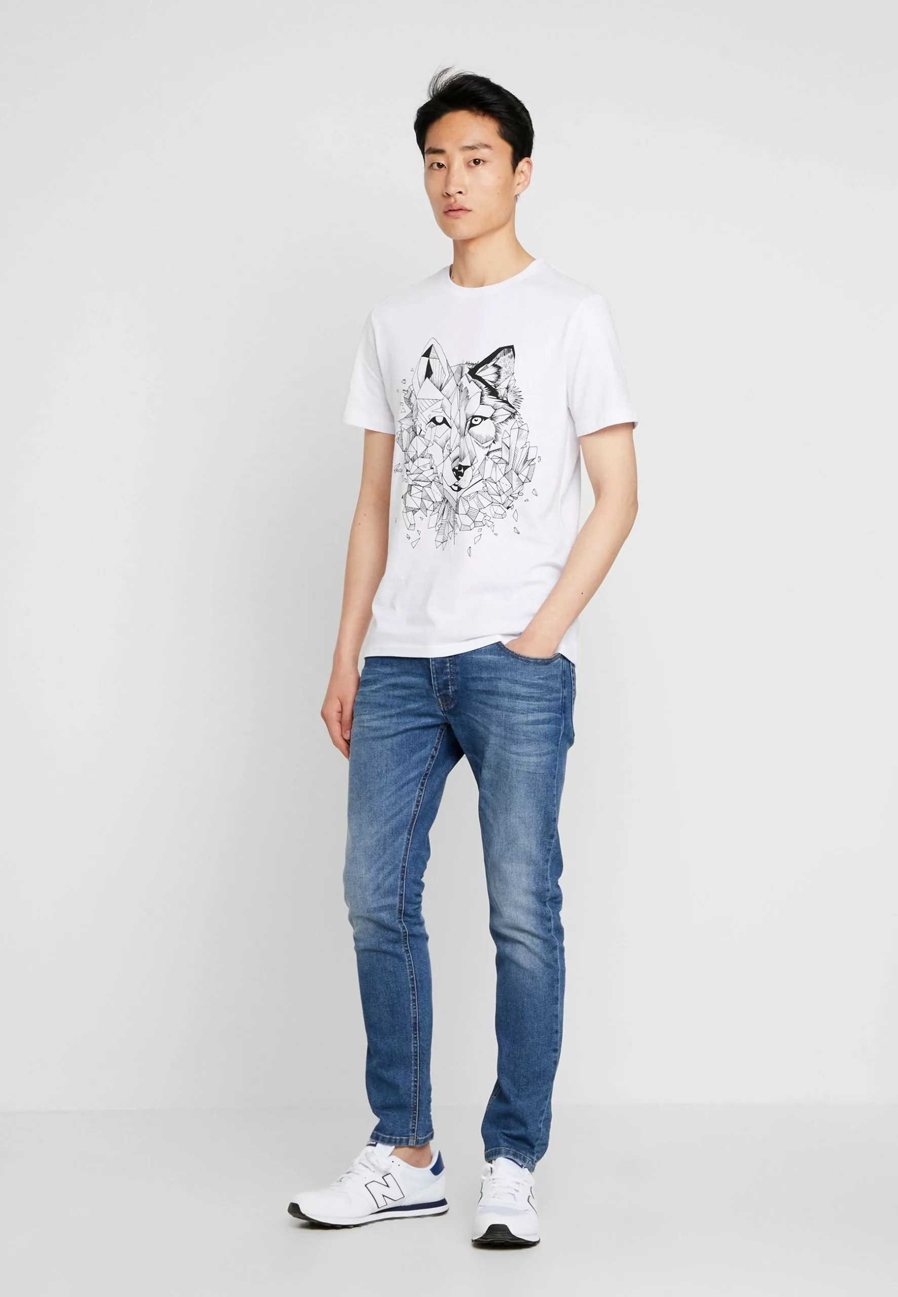 Pier One T-Shirts Med Print - White - Bilde 2