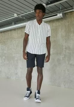 Pier One 2 Pack - Skjorte - Black/White