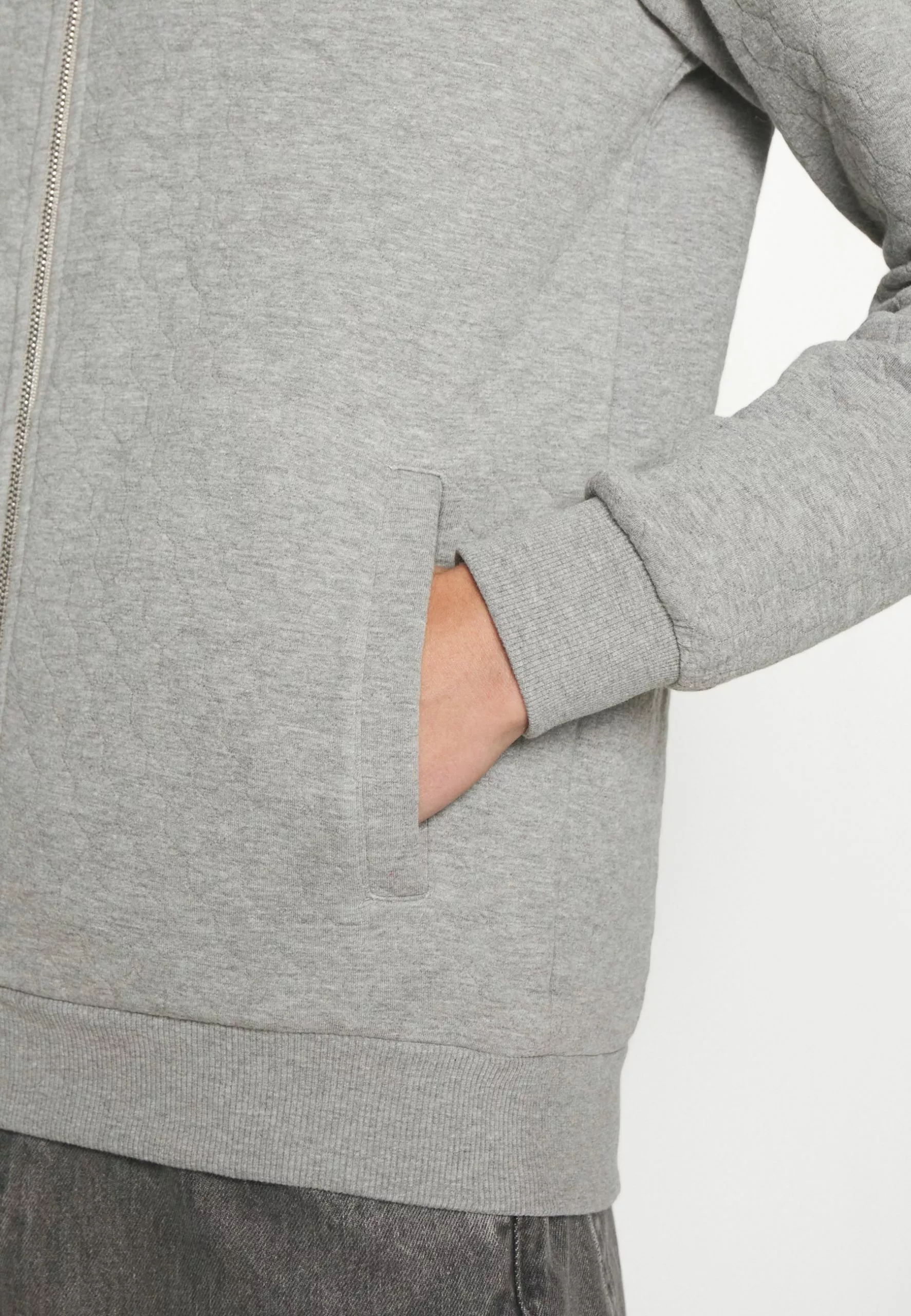 Pier One Sweatjakke - Mottled Grey - Bilde 6