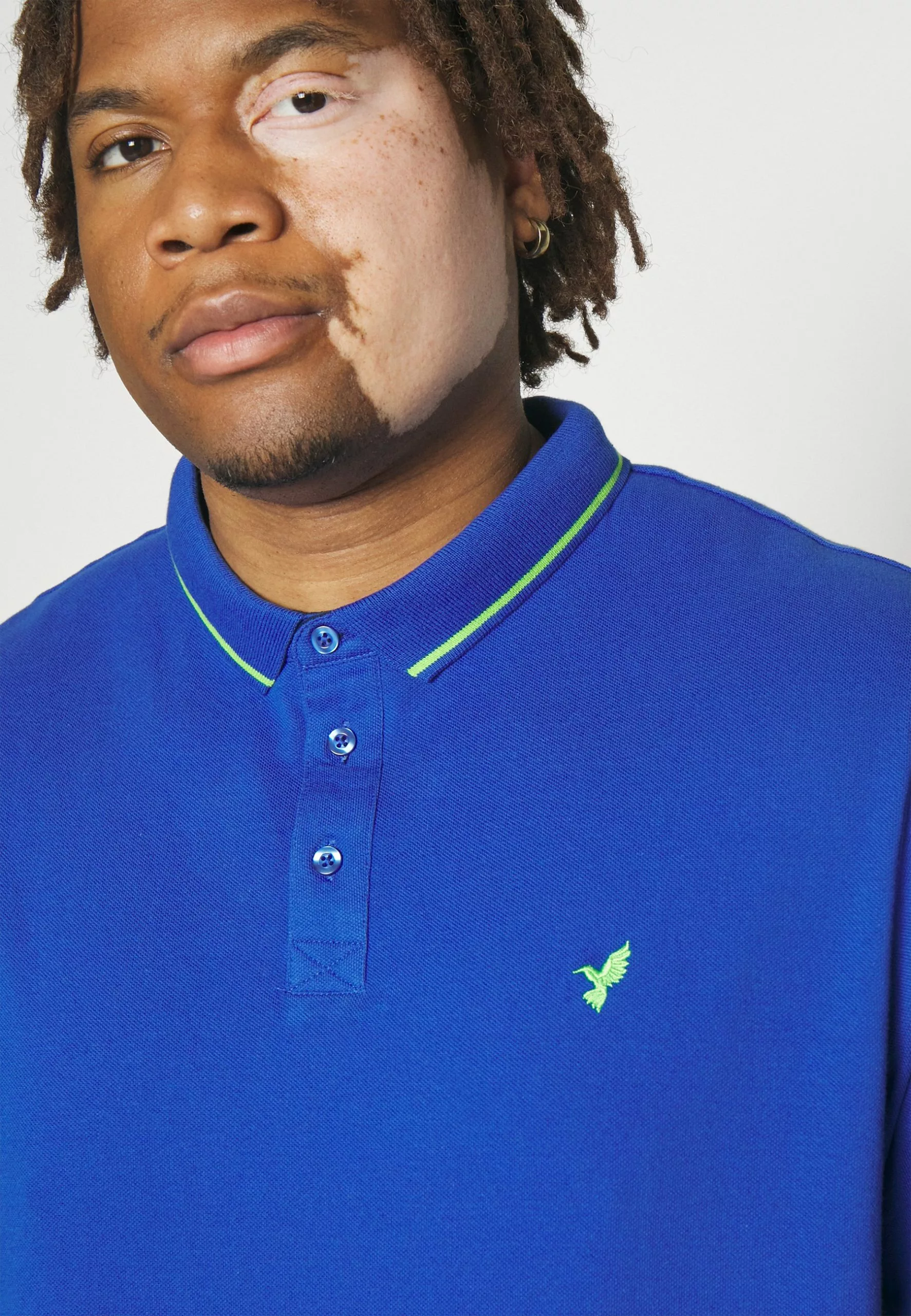 Pier One Tipping Birdy- Poloskjorter - Blue - Bilde 5