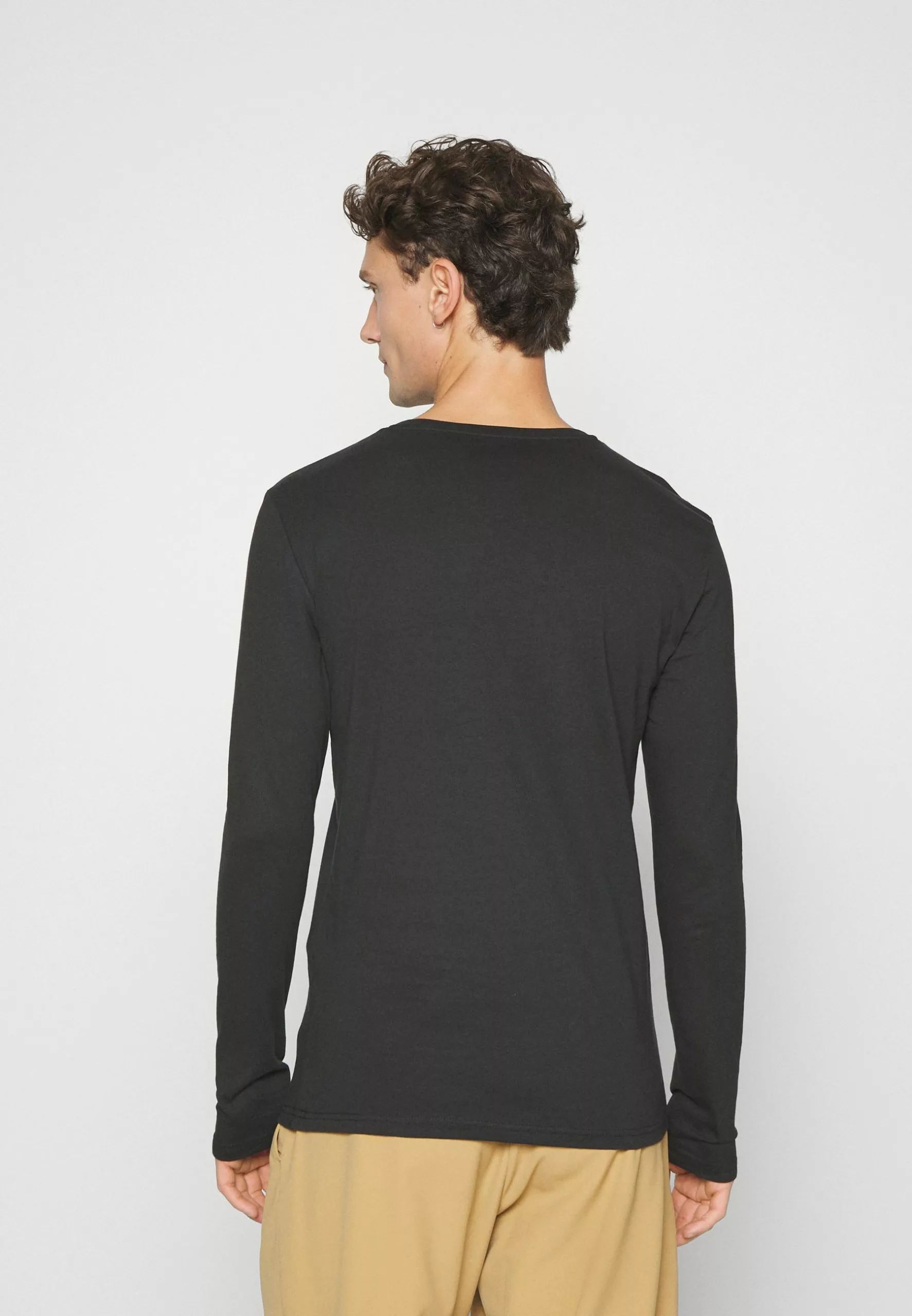 Pier One 2 Pack - Topper Langermet - Black/Mottled Dark Grey - Bilde 2