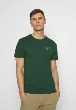 Pier One T-Shirts Med Print - Dark Green