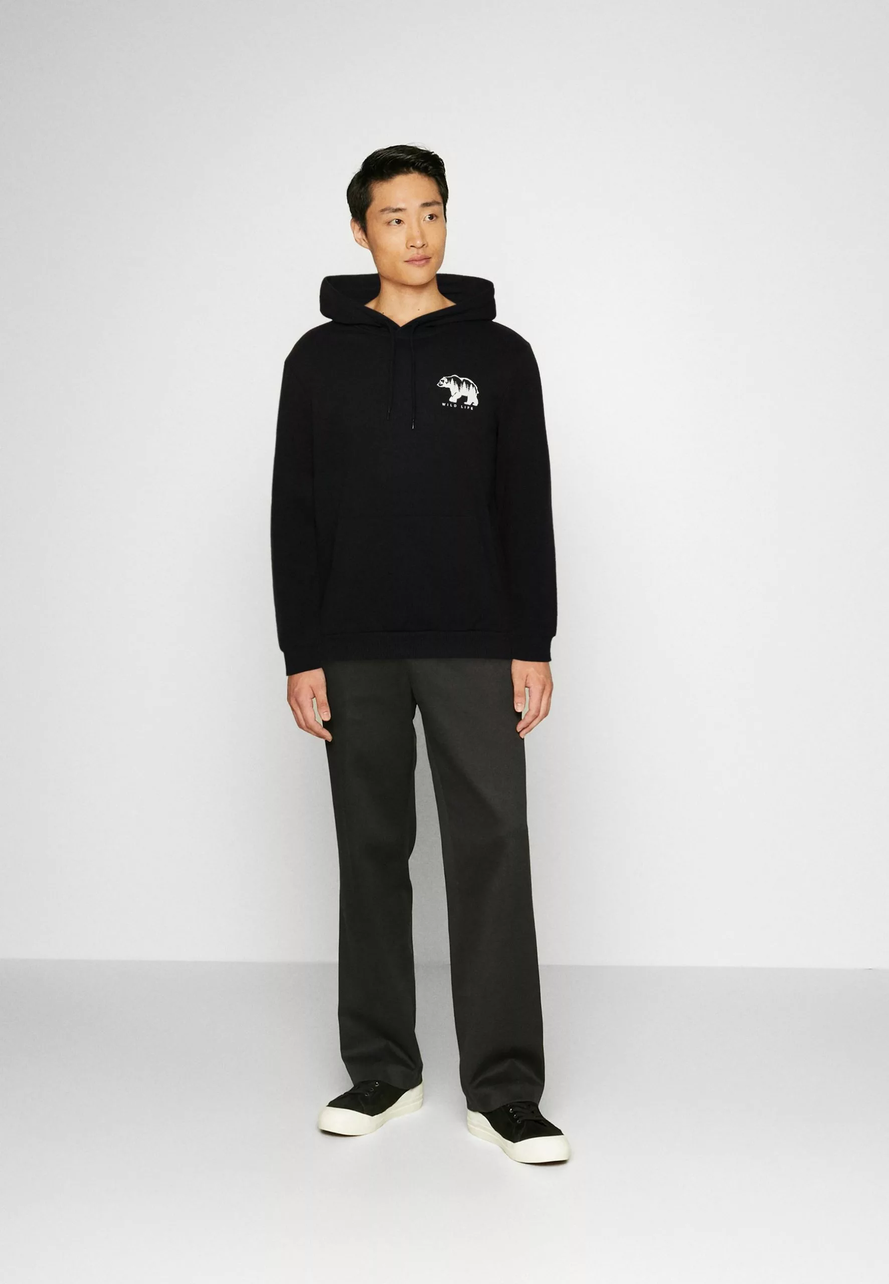 Pier One Sweatshirt - Black - Bilde 2