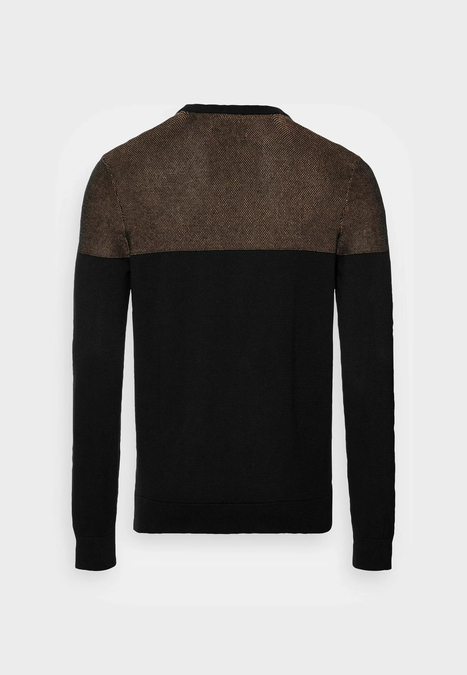 Pier One Strikkegenser - Black/Brown - Bilde 2