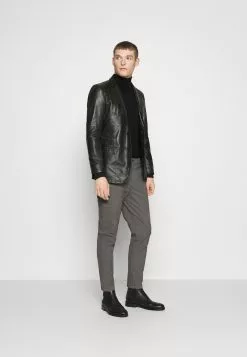 Pier One 2 Pack - Basic Turtleneck - Strikkegenser - Black