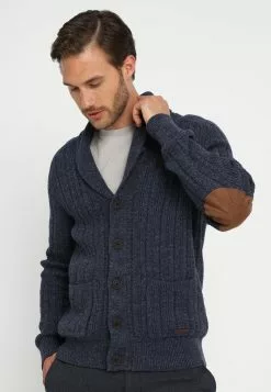Pier One Cardigan - Mottled Blue