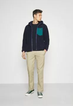 Pier One 2 Pack - Topper Langermet - Dark Blue/Mottled Grey